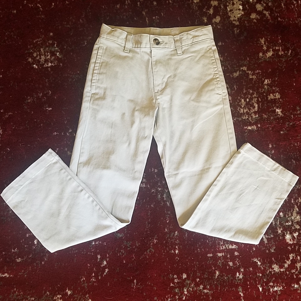 Boys khaki pants, Size 10R